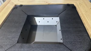 Plita din inox a gratarului BlowVolt